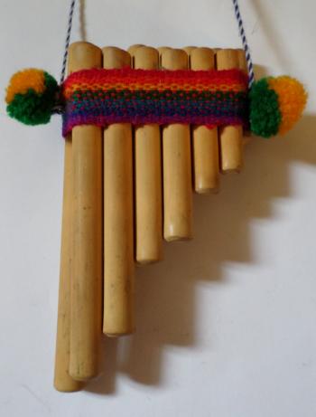 Pan flute pipes
