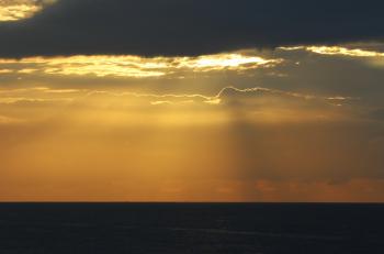 Panoramic Photography of Sunbeam