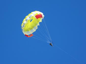 Parachute flight