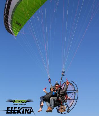 Velocity Elektra Paraglider - BlackHawk Paramotor