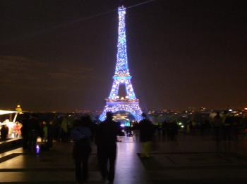 Paris, Effiel Tower - Lighted up
