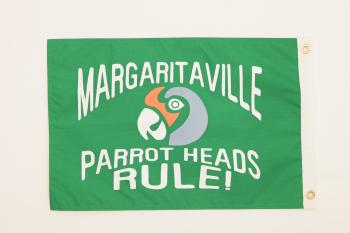 PARROTHEADS BOAT FLAG-12"x18" - Margaritaville Apparel Store