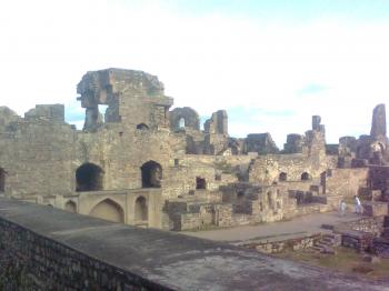Part of Golconda Fort