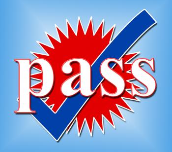 Pass Tick Means Ok Passed And Confirmed