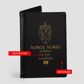 Passport Cover - Norway Passport - Airportag