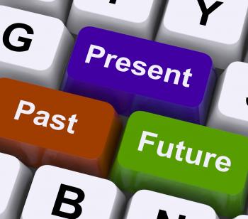 Past Present And Future Keys Show Evolution Or Aging