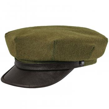 Sterkowski Motorcycle Biker Brando Style Peaked Cap at Amazon Men's ...