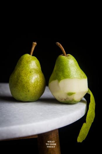 Longan, Red Dates, Goji Berries Poached Pears • What To Cook Today