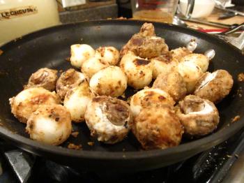 Pearl Onions and Mushrooms