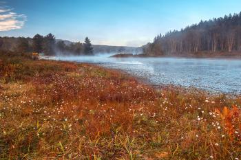 Pendleton Cotton Mist Lake - HDR
