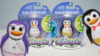 DigiPenguins - Singing & Dancing Toy Penguins Purple & Black ...