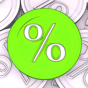 Percentage Sign Coin Meaning Interest Rates