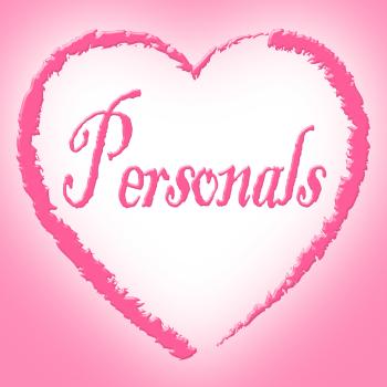 Personals Heart Means Advertisement Loneliness And Romantic