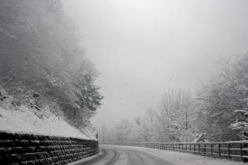 Photo of Snowy Road