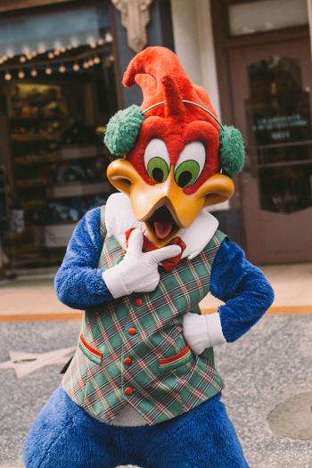 Photo of Woody Woodpecker Mascot