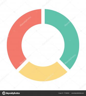 Pie Graph Vector Icon — Stock Vector © educester #177588636