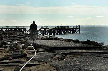 Activist questions reconstruction plan for Norwalk beach pier ...