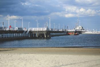 Pier in Sopot / Baltic Sea
