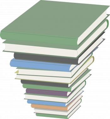 Clipart - Pile of Books