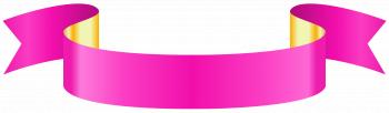 Pink Banner Transparent PNG Clip Art Image | Gallery Yopriceville ...