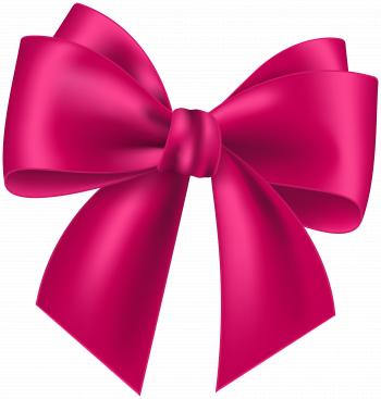 Pink Bow Transparent Clip Art Image | Gallery Yopriceville - High ...