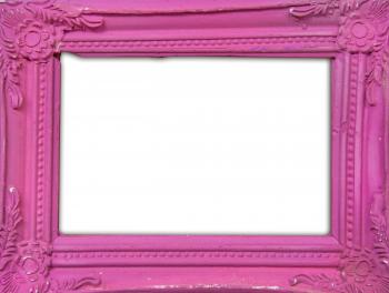 Pink classic photo frame