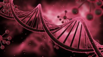 Science Fiction Spinning DNA Molecules Seamless Looping Motion ...