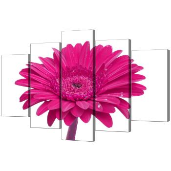 15 Best Collection of Pink Flower Wall Art