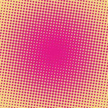 Pink halftone dots background