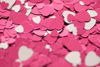 Free image of Pink love hearts