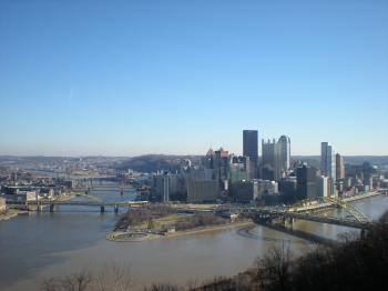 Pittsburgh Winter Skyline
