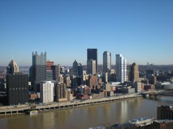 Pittsburgh Winter Skyline