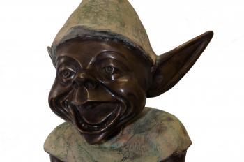 Mischief and Magic” Pixie Games Garden Sculpture