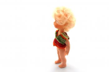 Plastic doll figure
