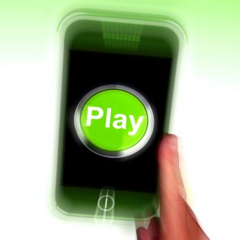 Play Mobile Shows Internet Recreation And Entertainment