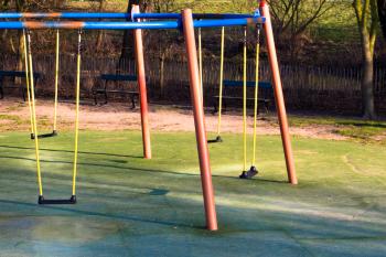 Playground swing set