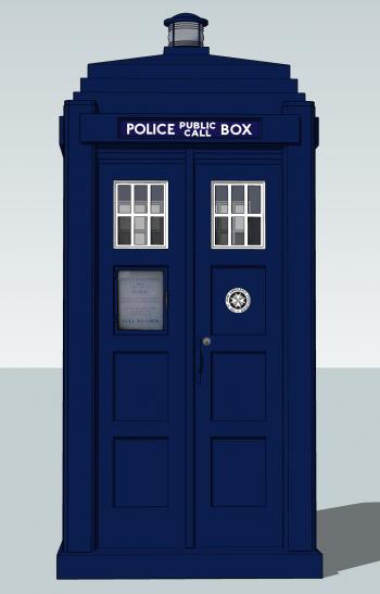 Sketchup Police Boxes
