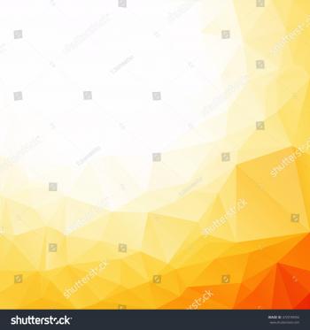 Orange Polygonal Mosaic Background Creative Design Stock Vector ...