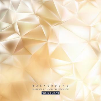 Light Orange Polygonal Background Design | 123Freevectors
