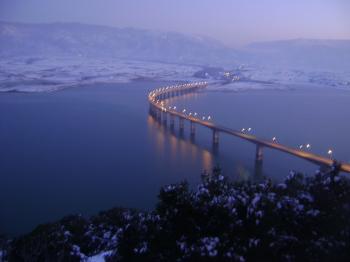 Polyphytos bridge, Greece