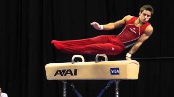 Sam Mikulak - Pommel Horse - 2012 Visa Championships - Sr. Men - Day ...
