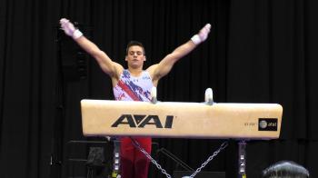 Sam Mikulak (USA) – Pommel Horse – 2015 AT&T American Cup - YouTube