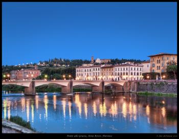 Ponte alle Grazie, Arno River, Florence
