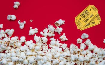 Popcorn movies tickets cinema
