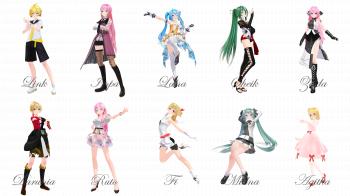 MMD] Hyrule Warriors pose pack 1 by VioletCrystal259 on DeviantArt