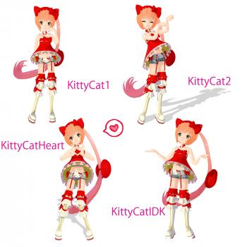 KittyCat Poses by akkyu on DeviantArt