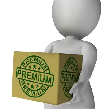 Premium Stamp On Box Shows Excellent Superior Premium Product