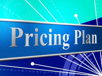 Pricing Plan Represents Stratagem Strategy And Idea