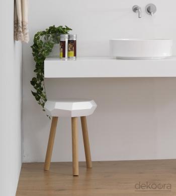 Carpenter chair is an ironic and amusing object, a wooden stool ...