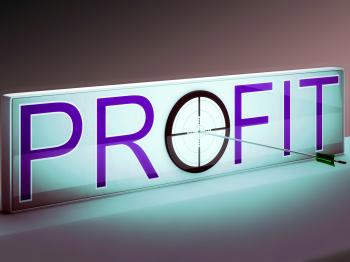 Profit Target Shows Market And Trade Income